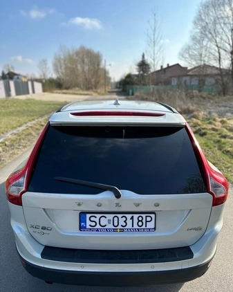 Volvo XC 60 cena 44000 przebieg: 326600, rok produkcji 2011 z Częstochowa małe 277